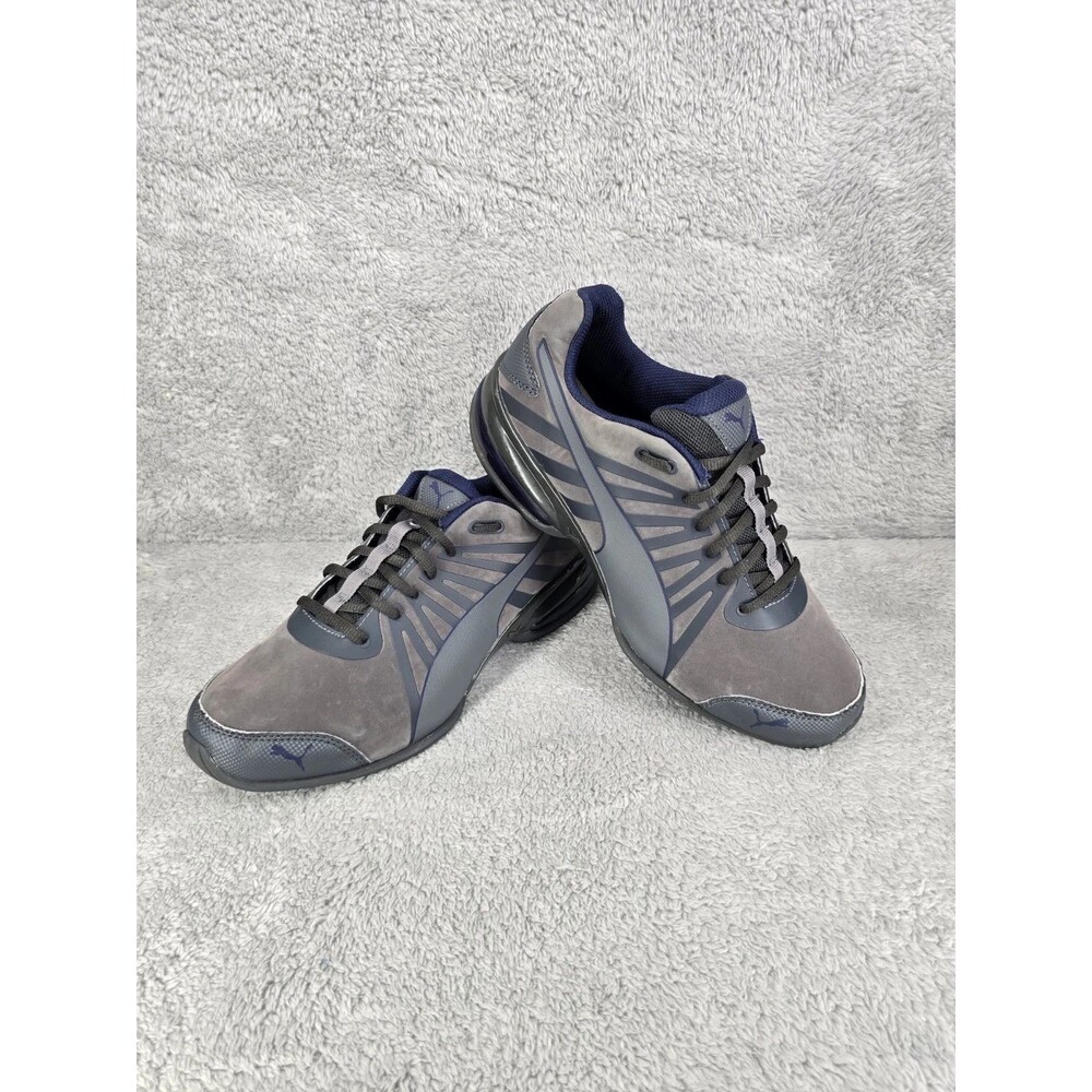 Puma Viz Runner Men's Grey, Navy Running Shoes US Size 10